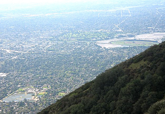 bailey canyon trail view